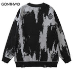 Y2K Vintage Ripped Knit Sweater