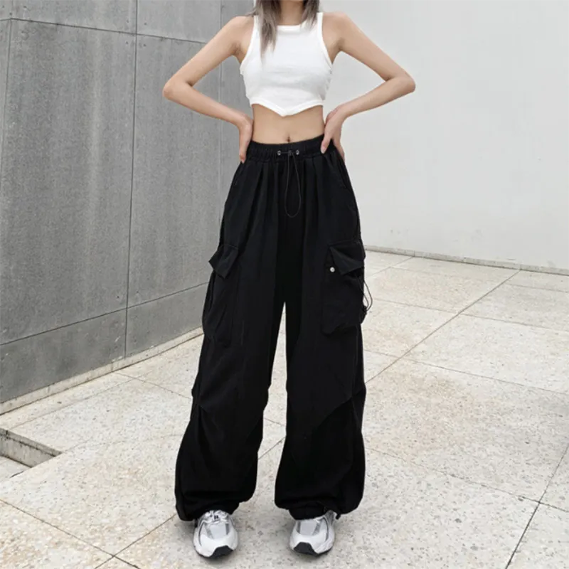 Y2K Techwear Baggy Cargo Pants