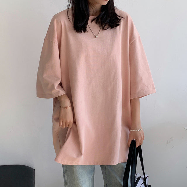 Y2K Vintage Oversized Striped T-Shirt