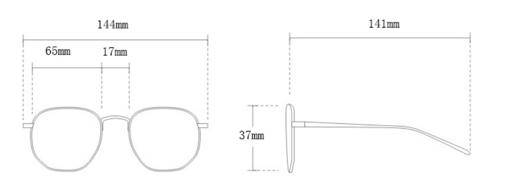 Futuristic Y2K Frameless Sunglasses