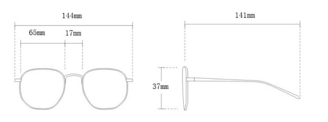 Futuristic Y2K Frameless Sunglasses