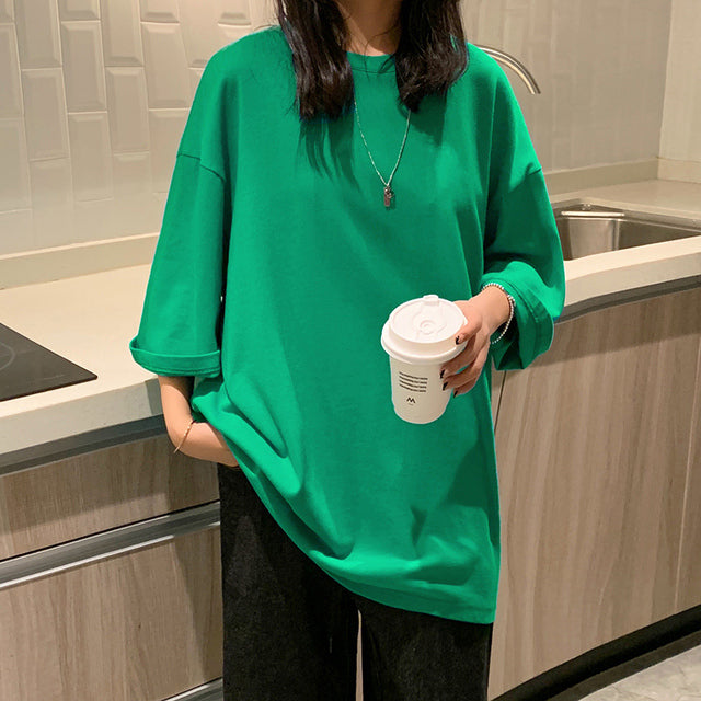 Y2K Vintage Oversized Striped T-Shirt