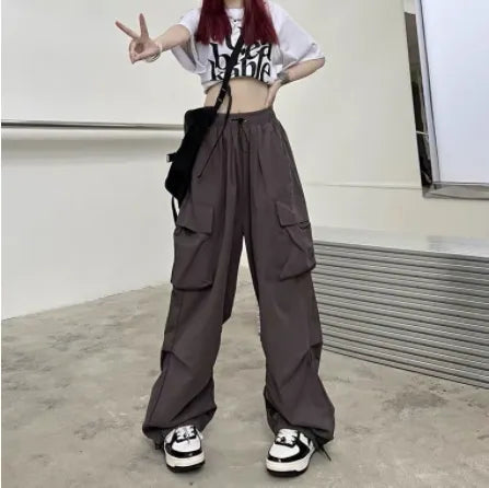 Y2K Techwear Baggy Cargo Pants