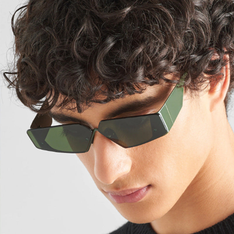 Futuristic Y2K Frameless Sunglasses