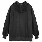 Goth Angel Y2K Zip-Up Hoodie Jacket