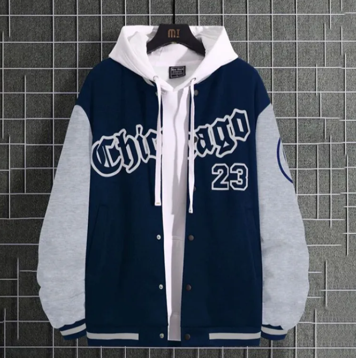 American Baseball Oversized Varsity Jacket
