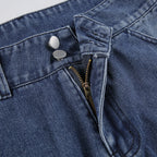 Vintage High-Waist Cargo Jeans