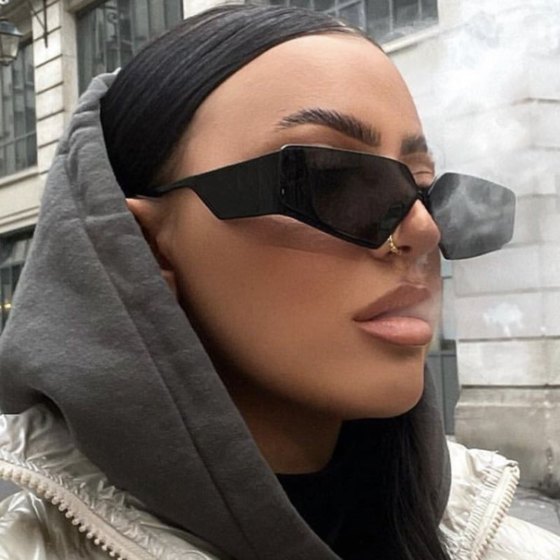 Futuristic Y2K Frameless Sunglasses