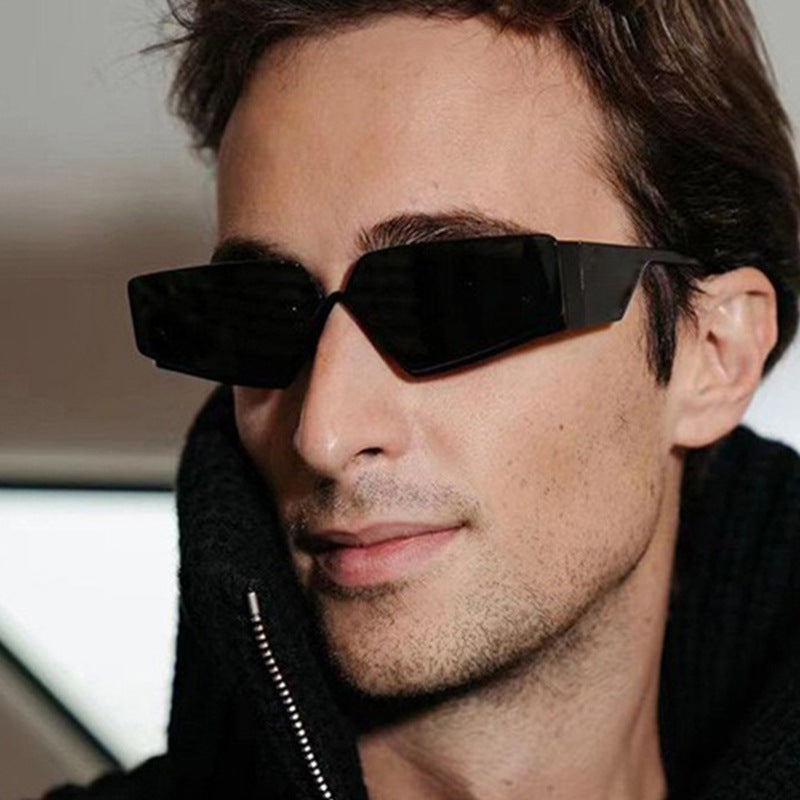Futuristic Y2K Frameless Sunglasses