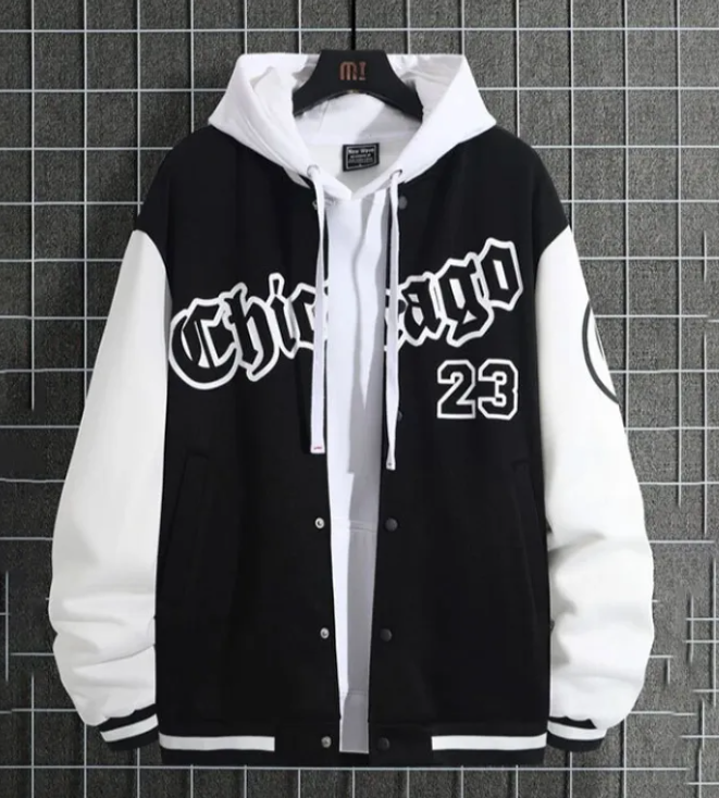 American Baseball Oversized Varsity Jacket
