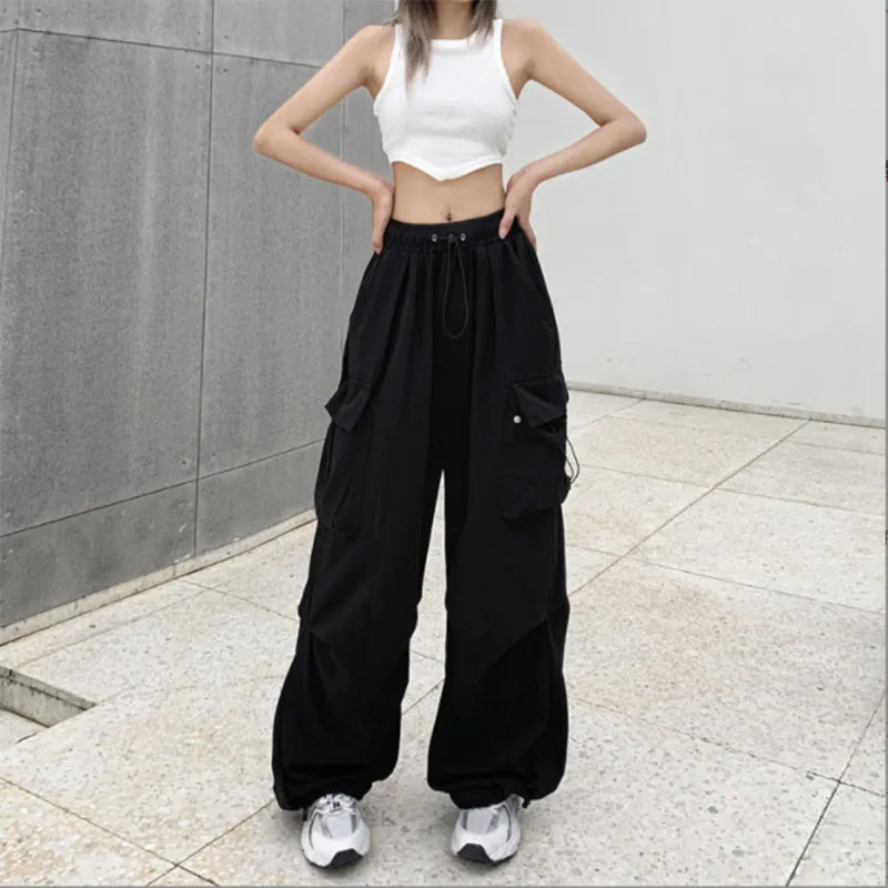 Y2K Techwear Baggy Cargo Pants