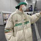 Y2K Oversized Racing Puffer Jacket