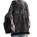 Y2K Skeleton Rose Graphic T-Shirt