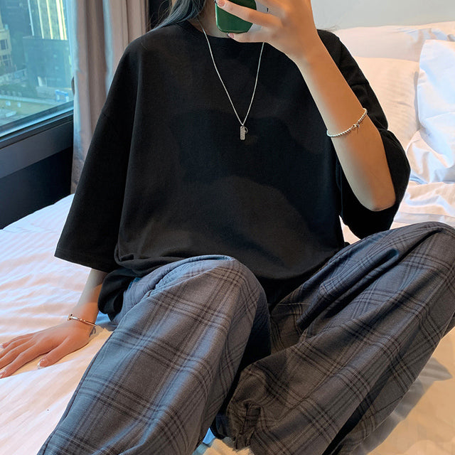 Y2K Vintage Oversized Striped T-Shirt