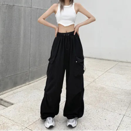 Y2K Techwear Baggy Cargo Pants