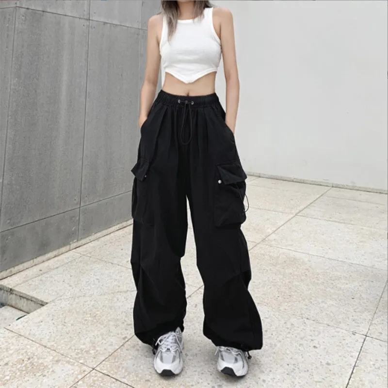 Y2K Techwear Baggy Cargo Pants