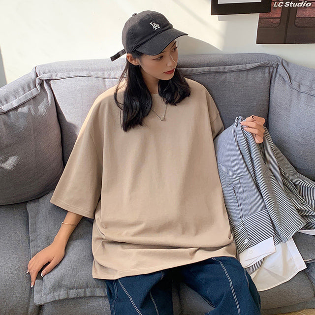 Y2K Vintage Oversized Striped T-Shirt