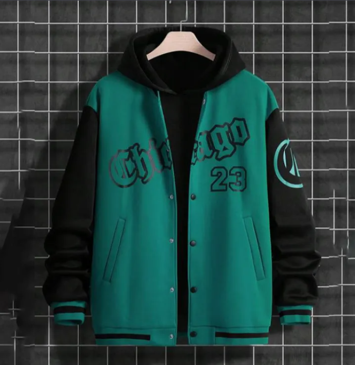 American Baseball Oversized Varsity Jacket