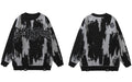 Y2K Vintage Ripped Knit Sweater