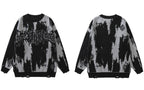 Y2K Vintage Ripped Knit Sweater