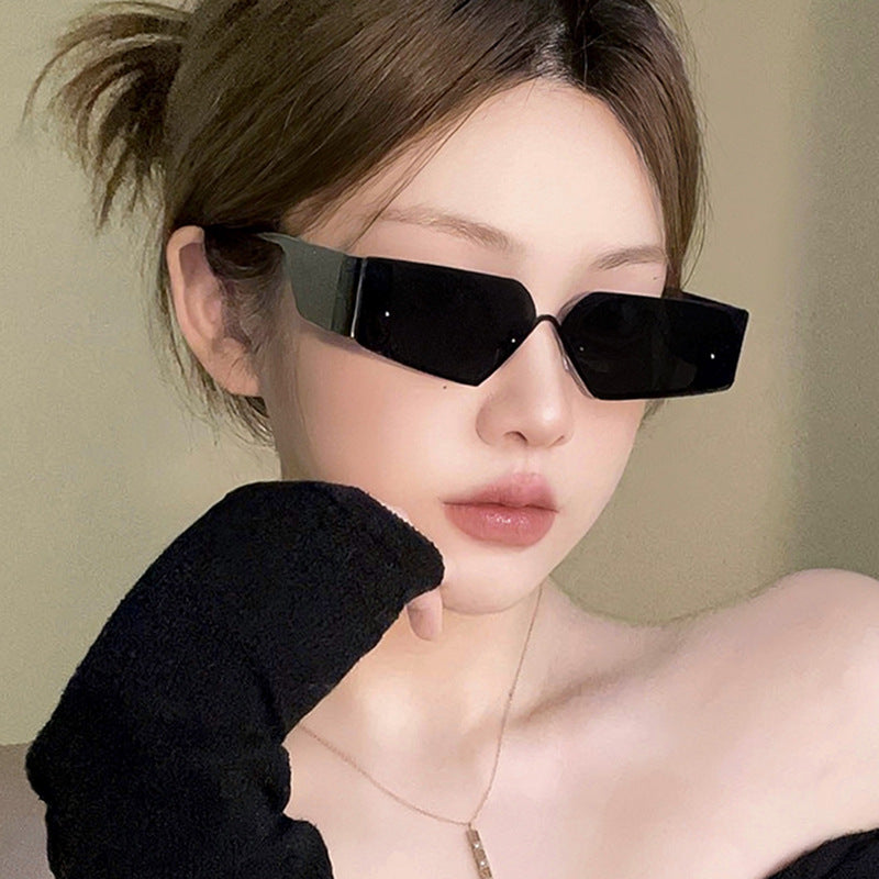Futuristic Y2K Frameless Sunglasses