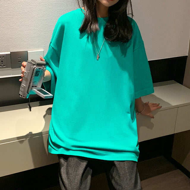 Y2K Vintage Oversized Striped T-Shirt