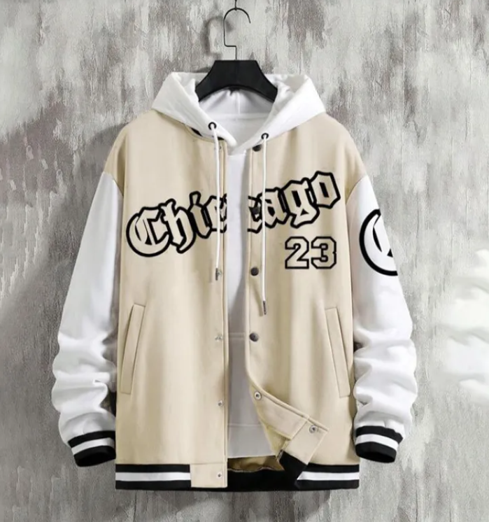 American Baseball Oversized Varsity Jacket
