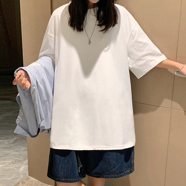 Y2K Vintage Oversized Striped T-Shirt